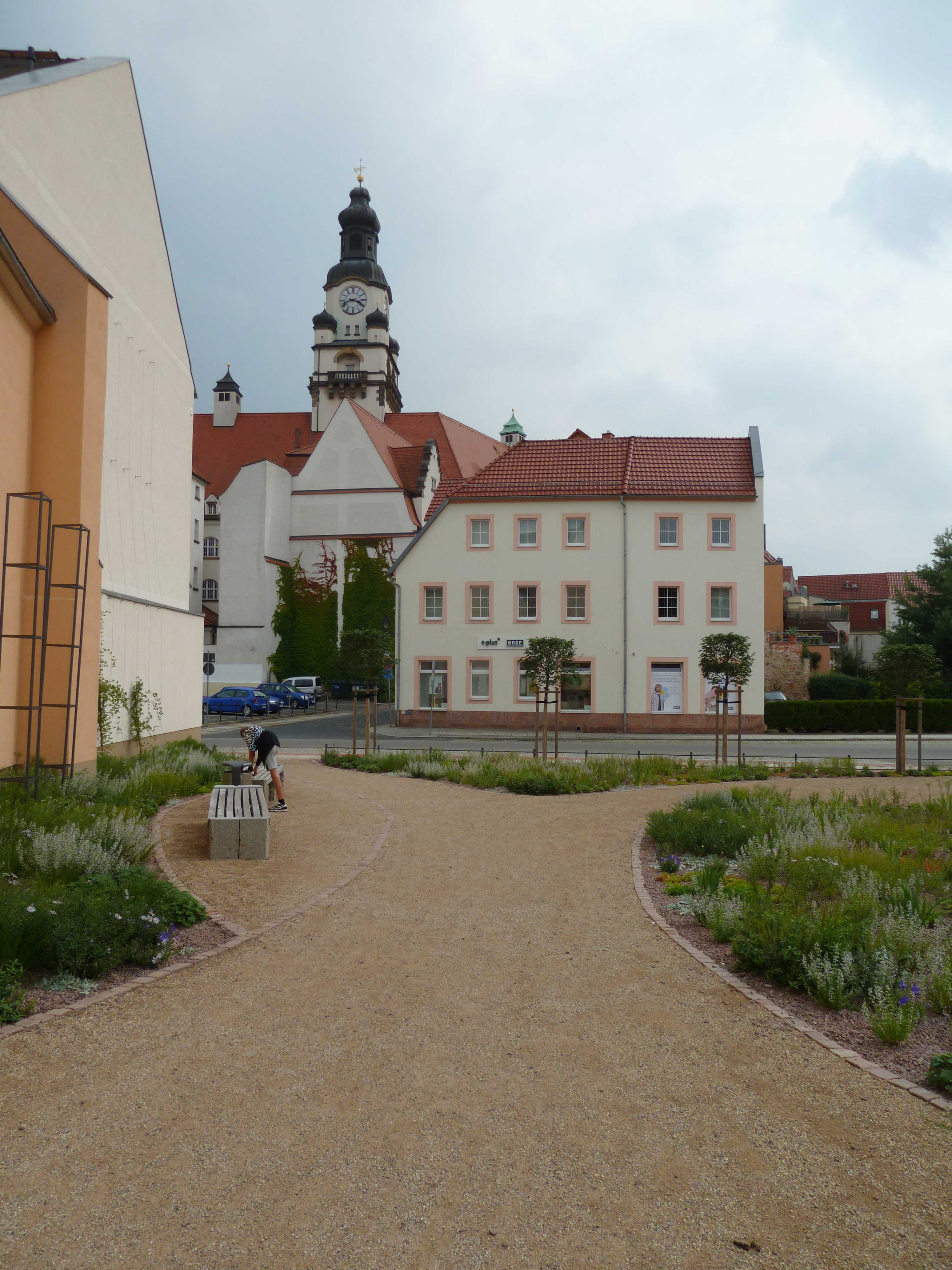 Sichtachse in Richtung Rathaus (Foto: Stadt Döbeln)