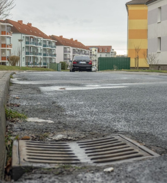 Blumenstraße wird zur Baustelle