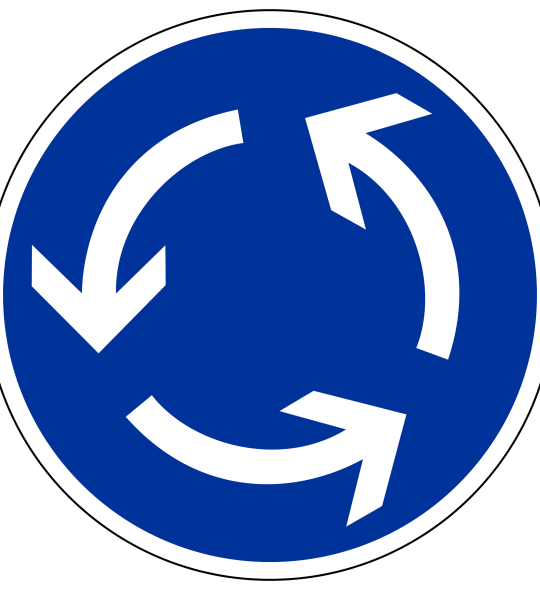 Einschränkungen durch Einrichtung eines Minikreisverkehres