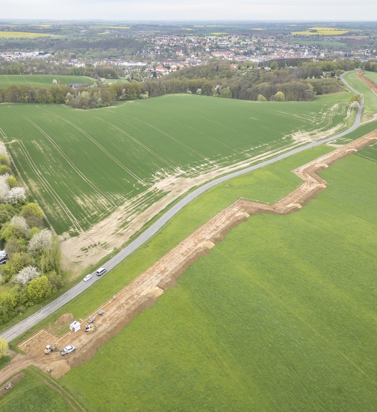 Straßenbau am Geyersberg beginnt