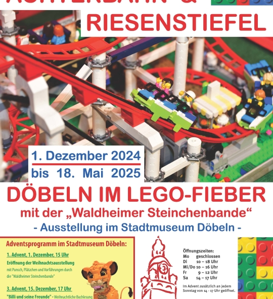 &quot;Achterbahn &amp; Riesenstiefel&quot; - Döbeln im Lego-Fieber