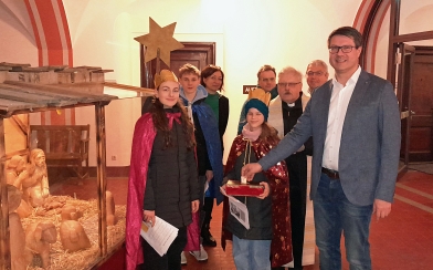 Oberbürgermeister empfängt Döbelner Sternsinger