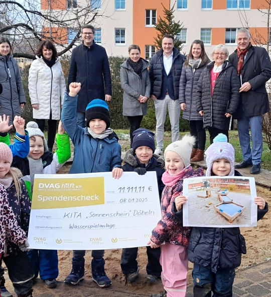 11.111 Euro für Döbelner Kita „Sonnenschein“ 