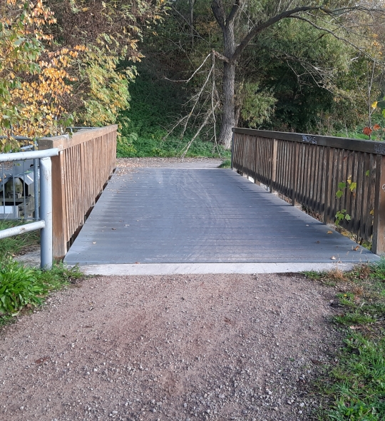 Neue Brücke - kleiner Umweg 