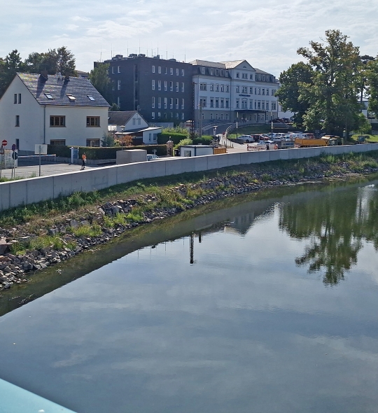 Über Sörmitz zum Klinikum