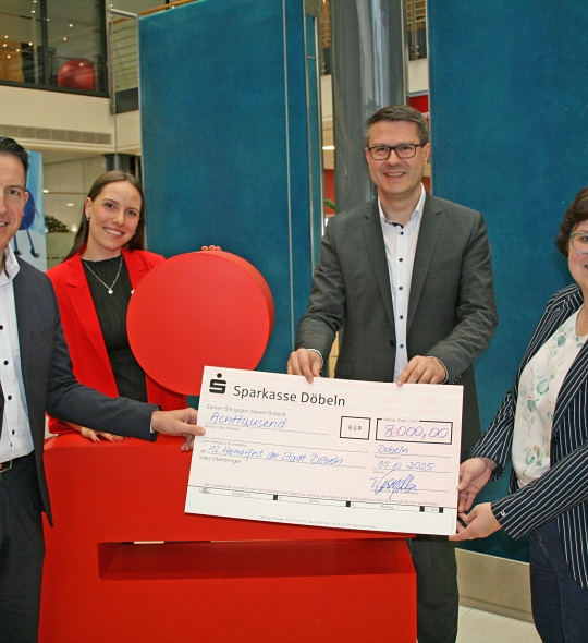 Sparkasse mit erheblicher Unterstützung zum Heimatfest