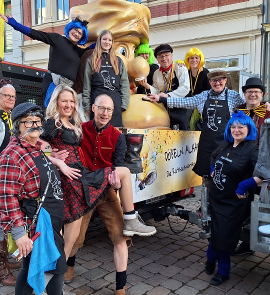 Döbeln Alaaf! Kinderfasching und Rosenmontagsumzug