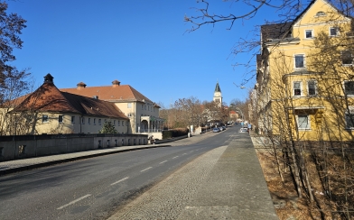 Straßenbau auf Rosa-Luxemburg-Straße
