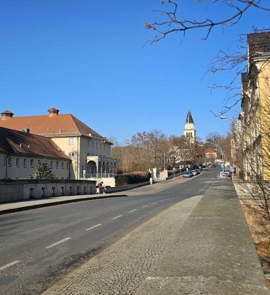 Straßenbau auf Rosa-Luxemburg-Straße