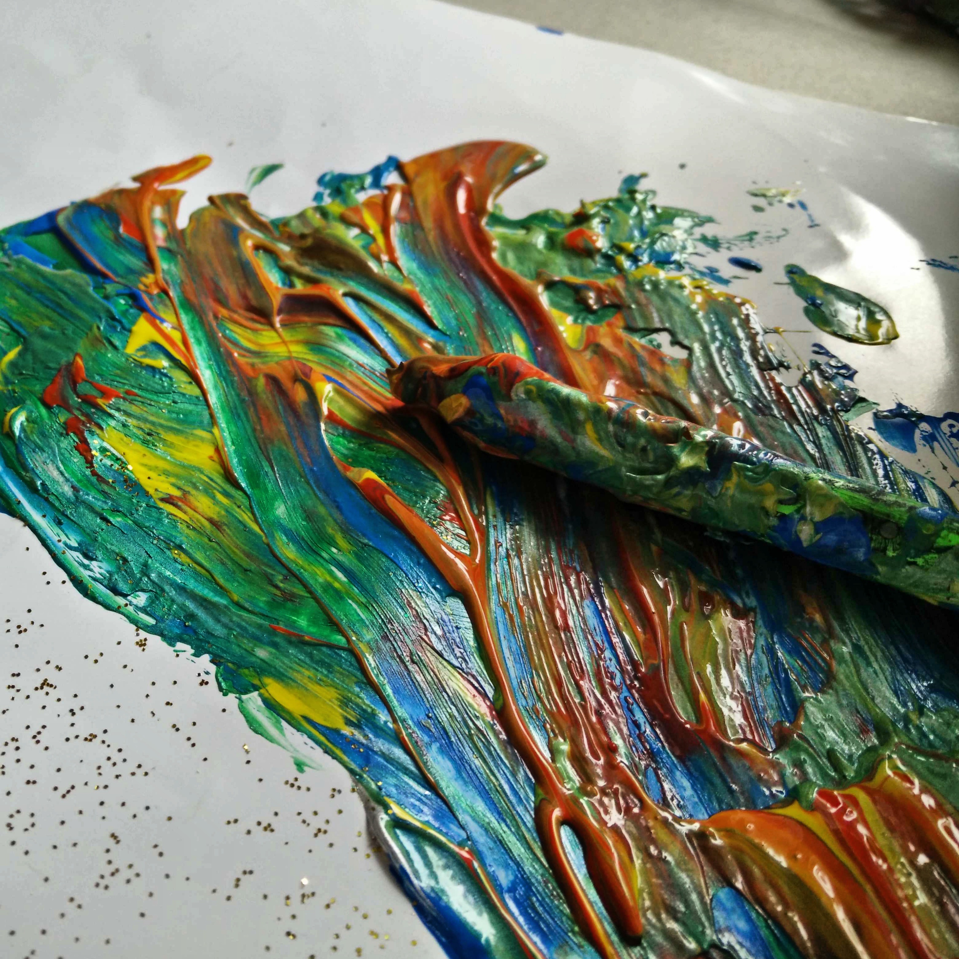 Kreatives aus Acrylfarben (Foto: Pixabay) Image