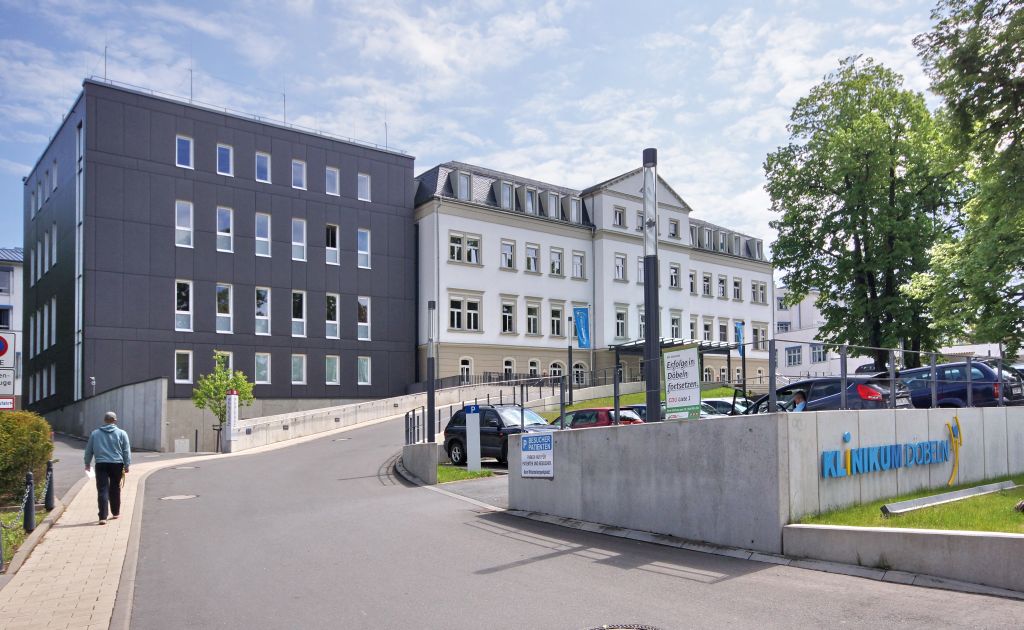 Das von grundauf sanierte Klinikum Döbeln gehört heute zu den modernsten medizinischen Einrichtungen der Region Mittelsachsen. (Foto: Henry Kunze)