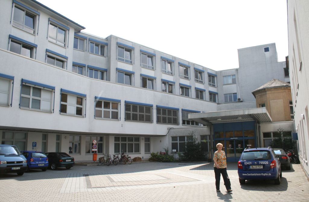 Krankenhaus Innenhof