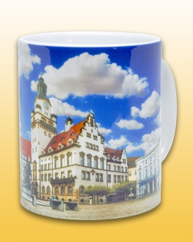 Kaffeetasse Rathaus Motiv